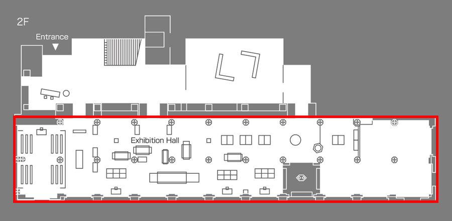 ＪＰ Tower Museum INTERMEDIATHEQUE Venue Map