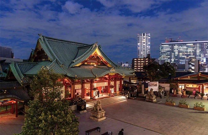 At Kanda Myoujin Shrine, Sumo Performance Brings Distinct Tokyo Touch to an Event.