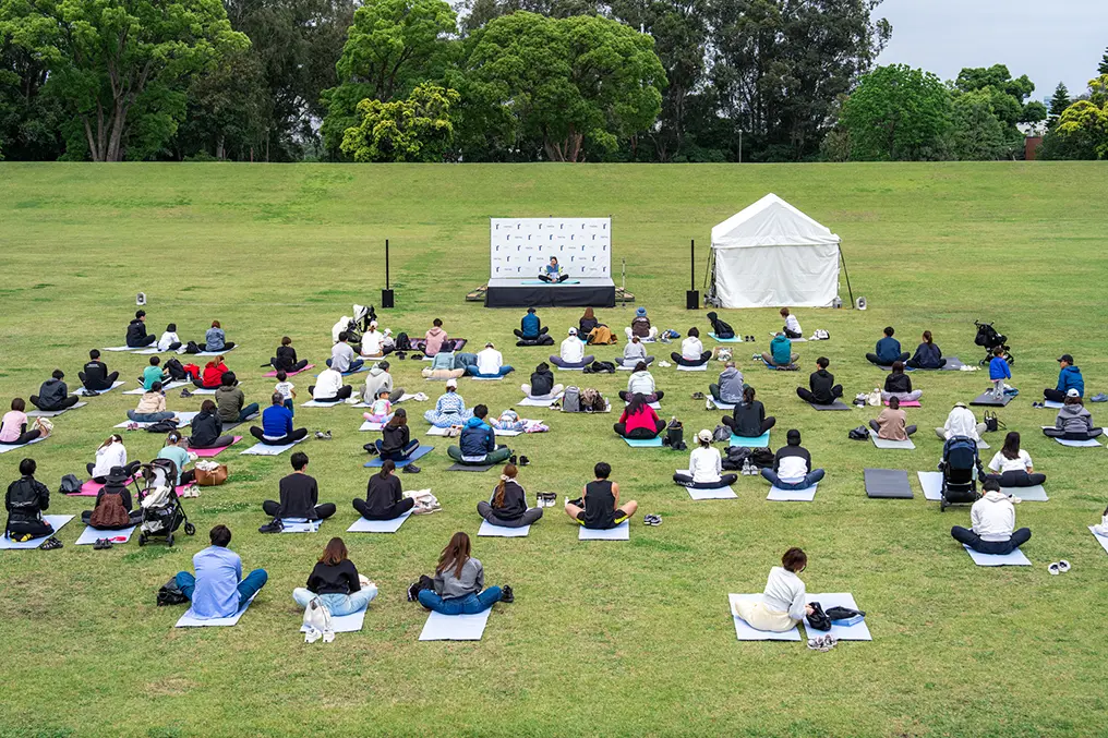 Green & Recovery at Yumenoshima Park Archery Field - A Day of Rest